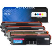 Huismerk Brother TN-321 Toner 4-kleuren Multipack