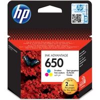 HP 650 (CZ102AE) - 3-couleurs - Cartouche d'encre