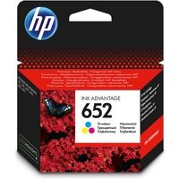 HP 652 (F6V24AE) - 3-couleurs - Cartouche d'encre