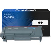 Huismerk Brother TN-3430 Toner 2x Zwart - Multipack 