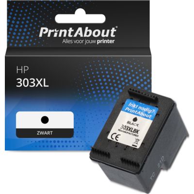 Huismerk HP 303XL (T6N04AE) Inktcartridge Zwart Hoge capaciteit