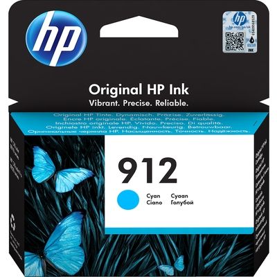 HP 912 (3YL77AE) - Cyan - Cartouche d'encre