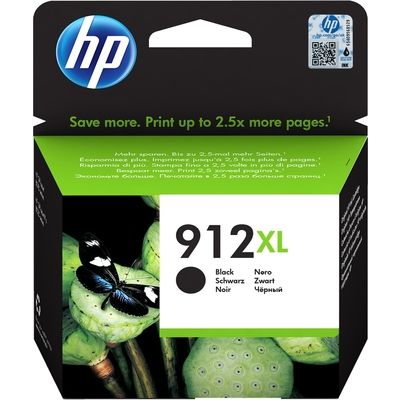HP 912XL (3YL84AE) Inktcartridge Zwart Hoge capaciteit