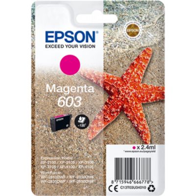 Epson 603 (C13T03U34010) - Magenta - Cartouche d'encre