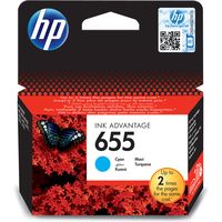 HP 655 (CZ110AE) - Cyan - Cartouche d'encre