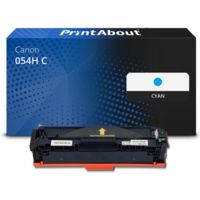 Toner compatible Canon 054H C - Cyan - Grande capacité