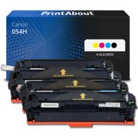 Huismerk Canon 054H Toner 4-kleuren Multipack Hoge capaciteit