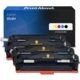 Toner compatible Canon 054H - 4 couleurs - Grande capacité - Multipack