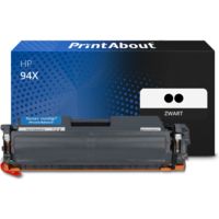 Huismerk HP 94X (CF294XD) Toner 2x Zwart Hoge capaciteit - Multipack