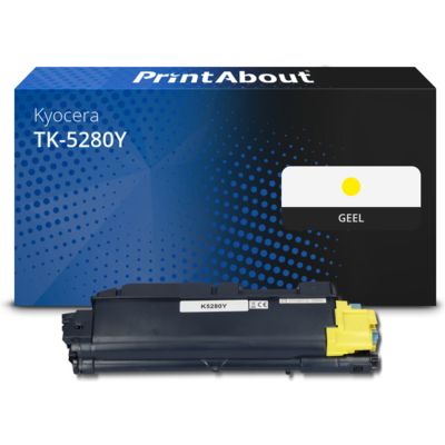 Huismerk Kyocera TK-5280Y Toner Geel