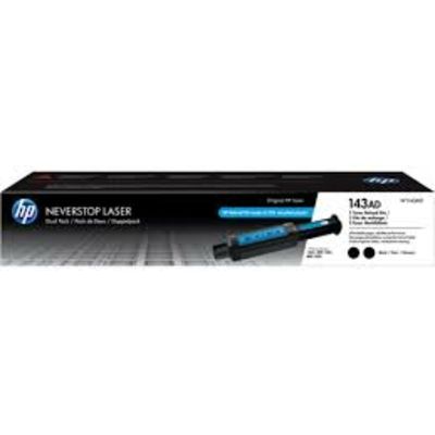 HP 143A (W1143AD) Toner 2x Zwart - Multipack