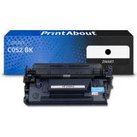 Huismerk Canon C052 BK Toner Zwart