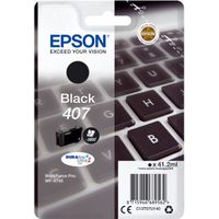 Epson 407 (C13T07U140) - Noir - Cartouche d'encre