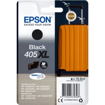 Epson 405XL (C13T05H14010) Inktcartridge Zwart