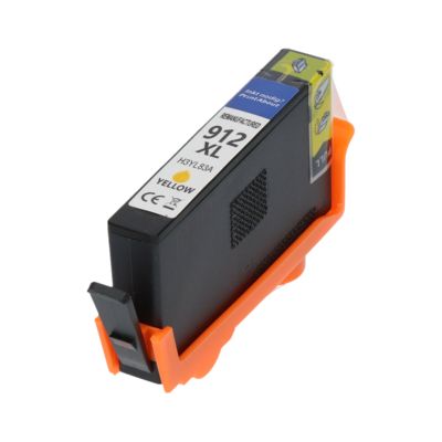 Cartouche compatible HP 912XL (3YL83AE) - Jaune - Grande capacité
