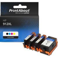Huismerk HP 912XL (3YP34AE) Inktcartridge 4-kleuren Multipack