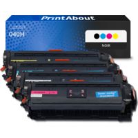 Toner compatible Canon 040H - Noir - Multipack
