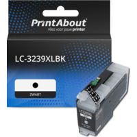PrintAbout Huismerk vervangt Brother LC-3239XLBK Inktcartridge Zwart Hoge capaciteit