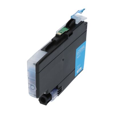 Cartouche compatible Brother LC-3239XLC - Cyan - Grande capacité