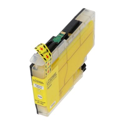 Cartouche compatible Brother LC-3239XLY - Jaune - Grande capacité