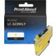 Huismerk Brother LC-3239XLY Inktcartridge Geel Hoge capaciteit