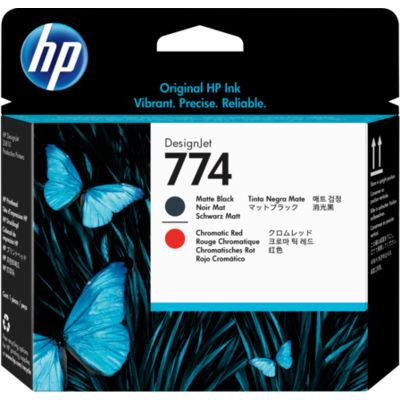 HP P2V97A (774) Inktcartridge Zwart+rood