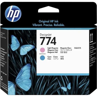 HP P2V98A (774) Inktcartridge Cyaan + magenta