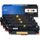 Huismerk HP 415X (W2030/31/32/33X) Toner 4-kleuren Multipack Hoge capaciteit