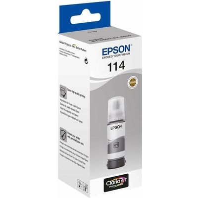 Epson 114 (C13T07B540) Inktcartridge Grijs