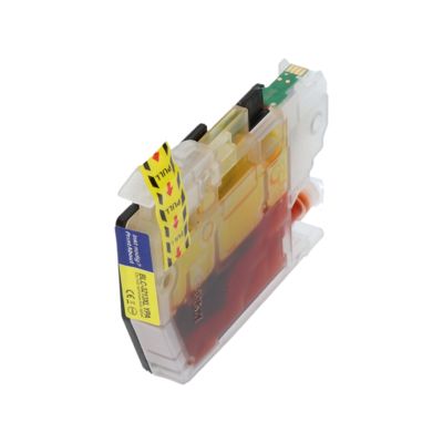 PrintAbout Huismerk vervangt Brother LC-3211Y Inktcartridge Geel Hoge capaciteit