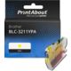 Huismerk Brother LC-3211Y Inktcartridge Geel Hoge capaciteit