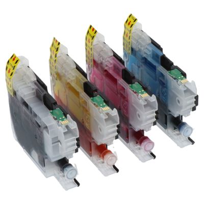 PrintAbout Huismerk vervangt Brother LC-3211VAL Inktcartridge 4-kleuren Multipack Hoge capaciteit