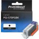 Huismerk Canon PGI-570PGBK Inktcartridge Zwart