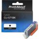 Huismerk Canon CLI-571BK Inktcartridge Zwart