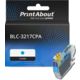 Huismerk Brother LC-3217C Inktcartridge Cyaan Hoge capaciteit