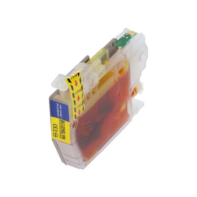 PrintAbout Huismerk vervangt Brother LC-3217Y Inktcartridge Geel Hoge capaciteit