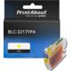 Huismerk Brother LC-3217Y Inktcartridge Geel Hoge capaciteit