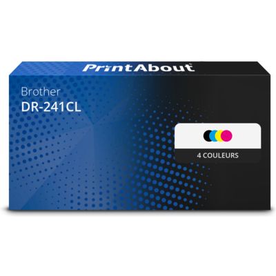 Tambour compatible Brother DR-241CL - 4 couleurs