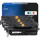 Toner compatible HP 657X (CF470X) - 4 couleurs - Grande capacité - Multipack