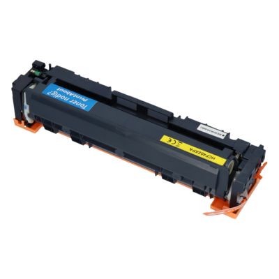 Huismerk HP 201A (CF402A) Toner Geel