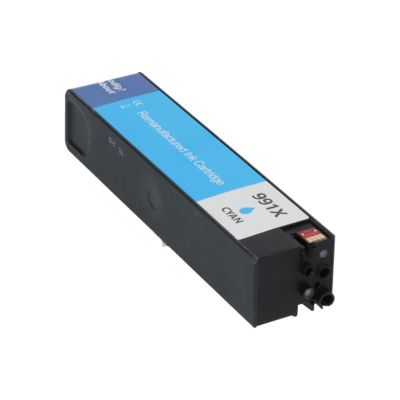 Huismerk HP 991X (M0J90AE) Inktcartridge Cyaan Hoge capaciteit