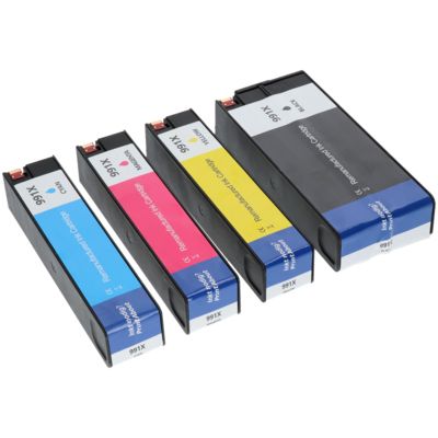 Huismerk HP 991X (M0K02AE + M0J90/94/98AE) Inktcartridge 4-kleuren Multipack Hoge capaciteit