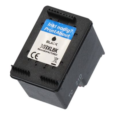 Huismerk HP 303 (T6N02AE) Inktcartridge Zwart