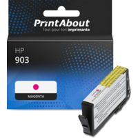 Cartouche compatible HP 903 (T6L91AE) - Magenta