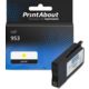 Cartouche compatible HP 953 (F6U14AE) - Jaune