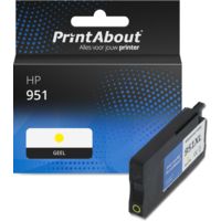 Huismerk HP 951 (CN052AE) Inktcartridge Geel