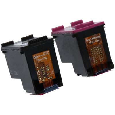 Huismerk HP 62 (N9J71AE) Inktcartridge Zwart + 3 kleuren Multipack