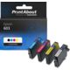 Cartouche compatible Epson 603 (C13T03U64010) - 4 couleurs - Multipack