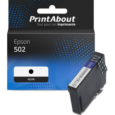 Cartouche compatible Epson 502 (C13T02V14010) - Noir