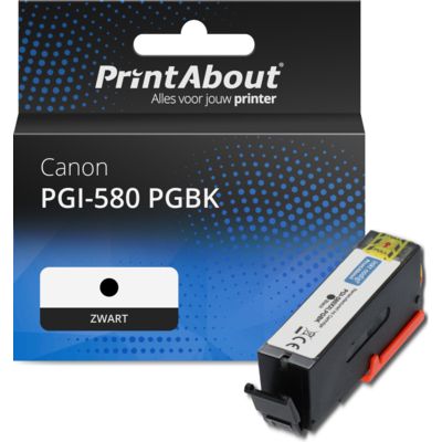 Huismerk Canon PGI-580 PGBK Inktcartridge Zwart